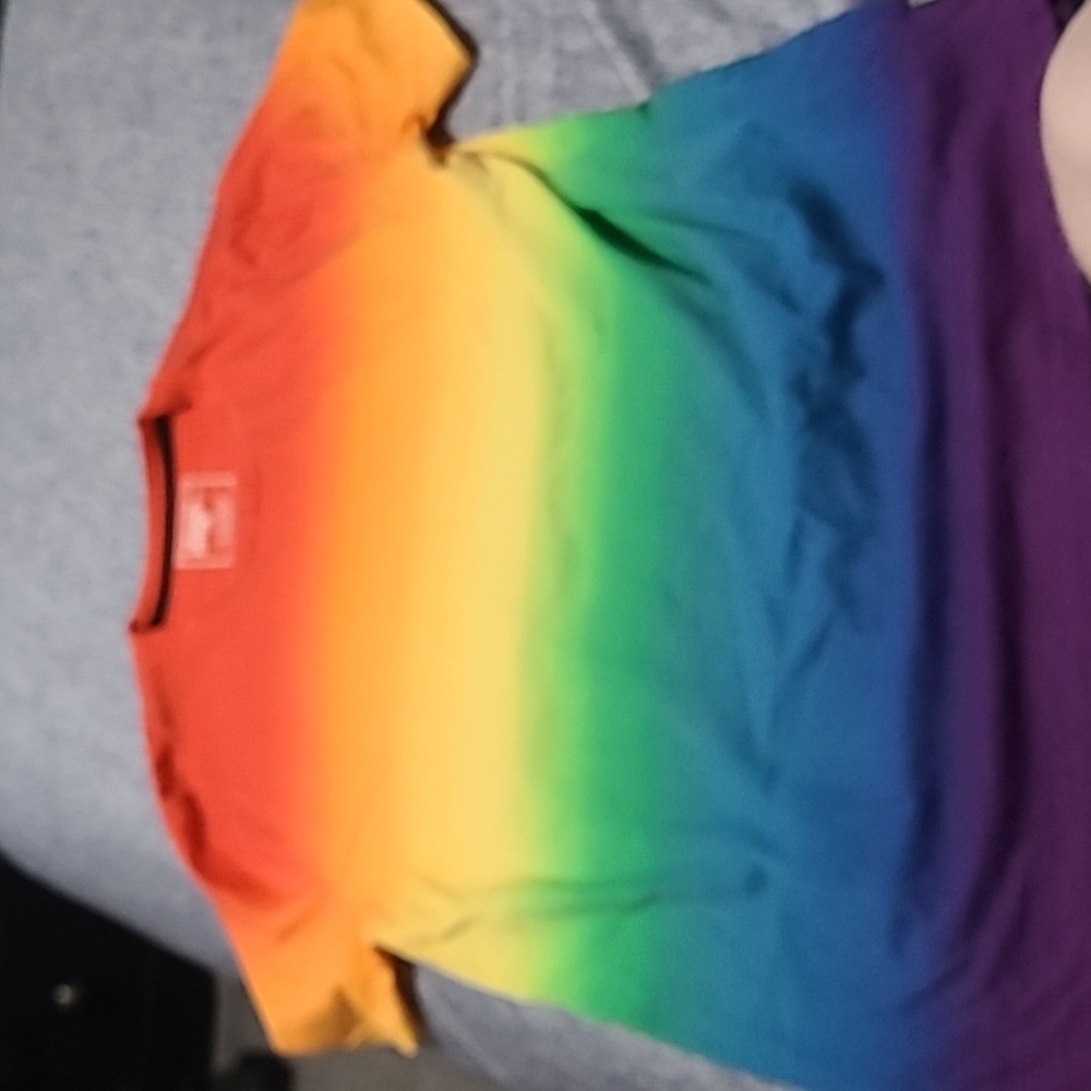 Mens rainbow shirt